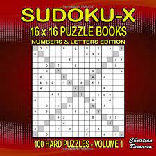 Usa daily crossword fans are in luck—there's a nearly inexhaustible supply of crossword puzzles online, and most of them are free. Amazon Com Sudoku X Puzzle Books 16 X 16 Letters And Numbers 100 Hard Puzzles Volume 1 Large 8 5 X 8 5 Inch Book Layout 100 16 X 16 Sudoku X Puzzles Bonus Puzzle Books 16 X 16 100 Hard Puzzles 9781081149871 Demarco Christian Books