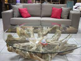 table basse racine de teck paques www meuble passion com table basse deco maison mobilier de salon