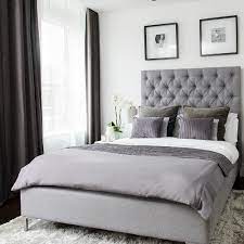 Sharps bedrooms this is an example of a large coastal guest and grey and cream bedroom in west midlands with grey walls, light hardwood flooring, white floors and feature lighting. Bedroom Curtain Ideas To Create A Cosy And Peaceful Sleeping Space