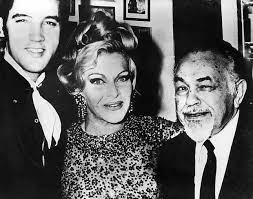 Las Vegas Dunes Hotel With French Singer Line Renaud And Actor Edward G Robinson April 7 1968 Elvis And Priscilla Elvis Collectors Elvis