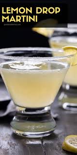 The Best 4 Ingredient Lemon Drop Martini Recipe Garnish With Lemon Drinks Alcohol Recipes Easy Cocktail Recipes Easy Vodka Cocktails Easy
