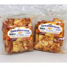 Umumnya makanan ini dibuat sebagai camilan untuk. Keripik Singkong Balado Cap Salam Asli Lampung Kemasan 250g Shopee Indonesia