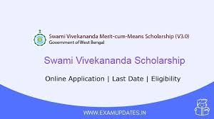 Swami Vivekananda Scholarship 2021 Bikash Bhavan Scholarship Svmcm Wbhed How To Apply Documents Required Online Application Form Last Date Of Application Form