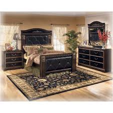 Clean lines and classic beadboard make the catalina collection as versatile as it is beautiful. B175 98 Ashley Furniture Coal Creek Bedroom Queen Mansion Rails