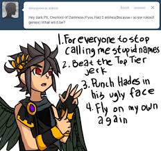 5 Wishes Kid Icarus Uprising Kid Icarus Icarus