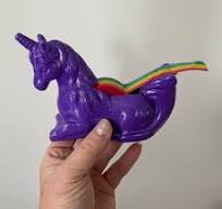 Purple unicorn rainbow tape dispenser found at Pawsitively ...