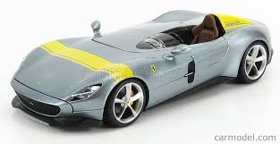 From wikipedia, the free encyclopedia. Burago Bu26027 Masstab 1 24 Ferrari Monza Sp1 2018 Silver