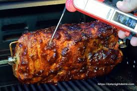 Spicy Rotisserie Pork Loin Date Night Doins Bbq For Two Cooking Pork Loin Pork Tenderloin Rotisserie Recipe Pork Loin Recipes