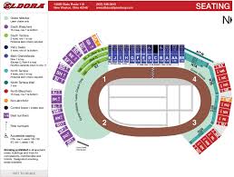 Seating Map Eldora Speedway