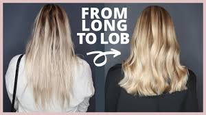 Check out these super hot lob haircut ideas! From Long To Lob Haircut Hair Transformation Vlog Youtube