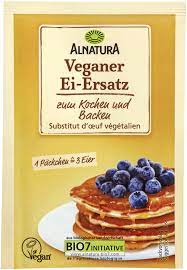 Bei einem teig mit ein bis zwei eiern nutze ich als ersatz auch apfelmus. Veganer Ei Ersatz 15 G In Bio Qualitat Von Alnatura