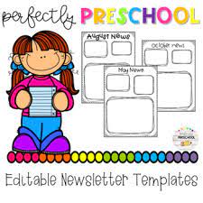 Check spelling or type a new query. Editable Newsletter Templates By Perfectly Preschool Tpt