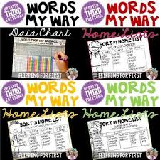 Words My Way Home Lists And Data Bundle Third Edition