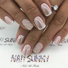 Make them even cooler by doing a different color on each hand. 21 Pretty Neutral Nail Color Ideas Pretty Blush Nail Art Design Nails Prettynails Bride Nails French Tip Nail Designs Nails