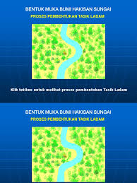 Tasik ladam merupakan sebuah jasad air berbentuk u yang terbentuk apabila segenting daripada batang utama sungai terputus, menghasilkan satu jasad air yang bebas. Tasik Ladam Animasi Paint
