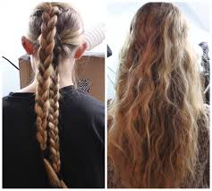 Braiding has been used to style and ornament human and animal hair for thousands of years in many different cultures around the world. Overnight Heatless Waves How To Wavy Hair Overnight Heatless Curls Hair Waves