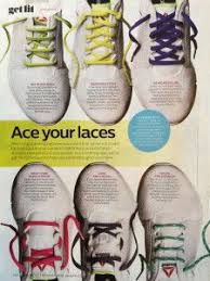 Shape Magazine 2015 Lacing Page Sneakers Converse Chuck Taylor High Top Sneaker Shoe Laces