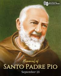 𝐌𝐞𝐦𝐨𝐫𝐢𝐚𝐥 𝐨𝐟 𝐒𝐚𝐧𝐭𝐨 𝐏𝐚𝐝𝐫𝐞 𝐏𝐢𝐨