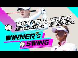 *고화질 설정하고 보세요 (hq setting please) lpga nelly korda & jessica korda 자매의 드라이버 스윙 /우드 스윙 비교 직캠 slow motion 영상 입니다. Video Jessica Korda Swing