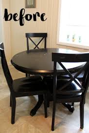 Kitchen Table Makeover Or Rather How I Brightened Up My Drab Kitchen Kitchen Table Makeover Table Makeover Traditional Kitchen Table