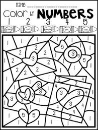 These valentines day coloring pages printable are ideal for kids of all ages. Valentine S Day Color By Code Numbers 1 10 Activities By Kindergarten Rocks