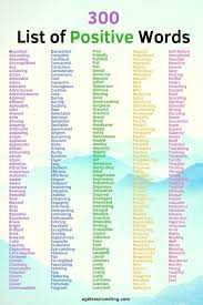 1 000 Positive Words To Write The Life You Want Ageless Investing Writing Words English Writing Skills Writing Skills