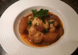Always let the cooked fish rest for 5 minutes before you serve it. Monkfish Stew Suquet De Rap Recipe By Lene Thomsen Cookpad