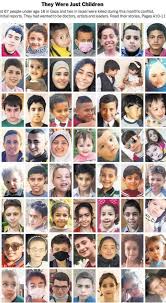 If schools reinstated physical education classes, a lot of fat children would lose weight. La Portada Del Sabado Del New York Times Los Ninos Palestinos Asesinados Por Israel Insurgente Org Tu Diario De Izquierdas