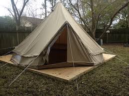 I don't have one myself (yet), although i've stayed in this tent with friends and was very pleased with its construction, waterproofing, and features. Bell Tents Tent Instead Of Rent