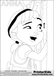 Disney Pixar Frozen Anna Printable Coloring Page 13893 Frozen Para Colorear Paginas Para Colorear Disney Dibujos De Frozen