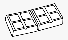 Download Chocolate Bar Black And White Chocolate Bar Png Black And White Transparent Png Transparent Png Image Pngitem