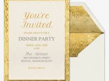 Green and orange illustration cheerful foliage christmas invitation. 20 Free Printable Dinner Party Invitation Template Photo By Dinner Party Invitation Template Cards Design Templates