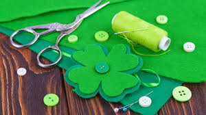 Beard is made of faux fur. St Patricks Day Decorations Your Next Sewing Project Sewing Project