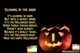 Glowing In The Dark Halloween Poems Glow In The Dark Halloween Poems For Kids