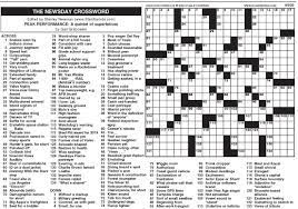 The shortest answer is abe which contains 3 characters. The Newsday Crossword