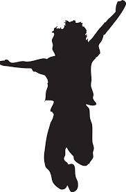 Jumping Silhouette Clipart Clipart Kid Silhouette Art Silhouette Painting Kids Silhouette