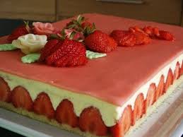 Le Fraisier Amuses Bouche Recette Fraisier Gateaux Alimentaires Fraisier Facile
