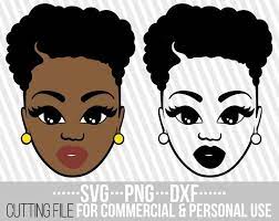 Beauty Black Woman Svg Short Hair Svg Afro Girl Layered Etsy Black Beauty Women Afro Girl Short Hair With Layers