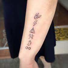 47 Cool And Magical Harry Potter Inspired Tattoos Page 5 Of 5 Stayglam Harry Potter Tattoo Small Harry Tattoos Harry Potter Tattoos