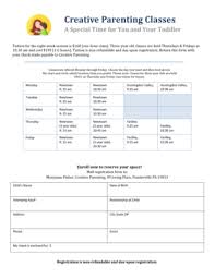 Check spelling or type a new query. Fillable Online Download Registration Form Creative Parenting Classes Fax Email Print Pdffiller