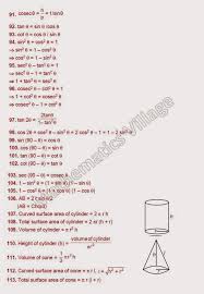 Mathematics Village Punjabi Formule For 10th Class