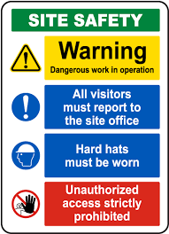 Construction safety signage is a requirement on all australian construction sites. Construction Site Safety Sign G2631 By Safetysign Com