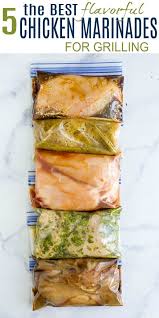 Marinades are probably the most important ingredient to any cookout. The Best 5 Flavorful Chicken Marinades For Grilling