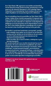 Bol Com Checklist Jaarrekening Titel 9 Boek 2 Bw Editie 2014 9789013122138 Boeken