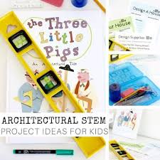 1st grade (3,704) kindergarten (5,392) preschool (4,416) Architectural Stem Project For Kids With The Three Little Pigs