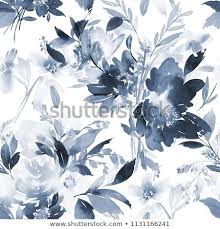 61 free seamless patterns (commercial use) aug 1, 2018. Seamless Summer Pattern With Watercolor Flowers Handmade In Indigo Color Watercolor Pattern Watercolor Flowers Summer Patterns