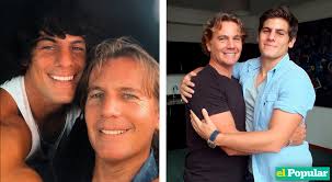 Renato Rossini y su hijo roban suspiros en redes sociales y usuarios  reaccionan: "¿Cólageno o Ensure?"