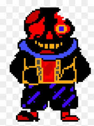 Horror/error - Undertale Sans Sprite Gif - Free Transparent PNG Clipart  Images Download