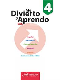 El cuaderno de trabajo me divierto y aprendo 2 es una propiedad de mda y montenegro, contiene las asignaturas de: Me Divierto Y Aprendo 4 Bloque 1 Me Club