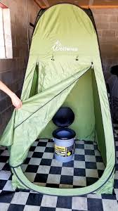 Having hot water when camping has really helped increase the amount of days we are able to spend boondocking. The Best Toilet Tent And Portable Toilet For Privacy And Comfort Dang Travelers